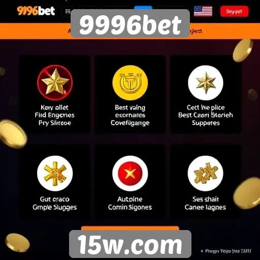 Novas funcionalidades do site 9996bet